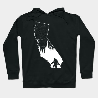 California Bigfoot State Gift Hoodie